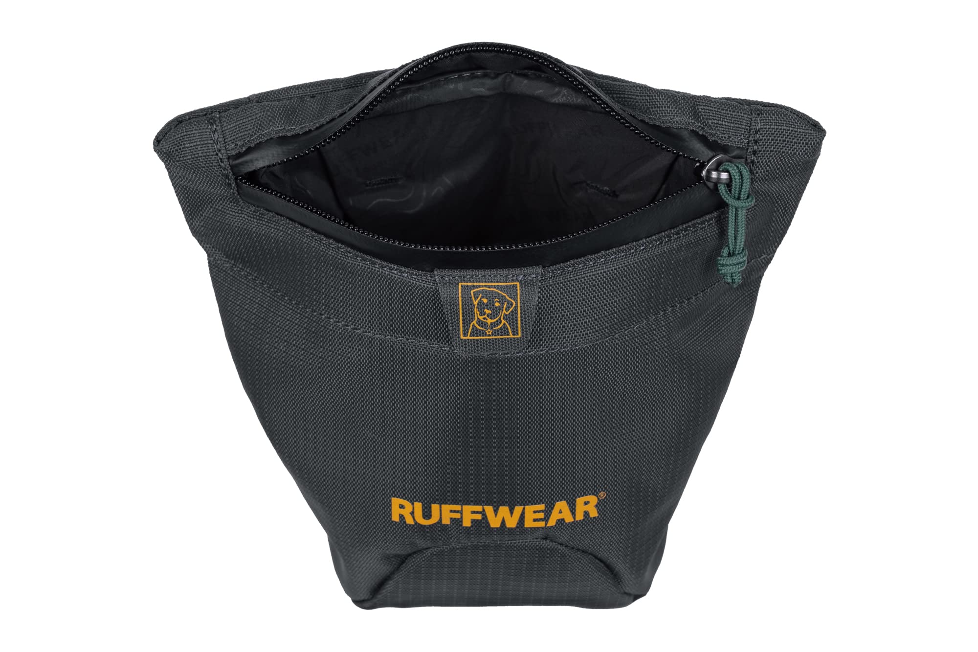 Ruffwear Pack Out clip-to-pack keeps waste carrier secure on the move.