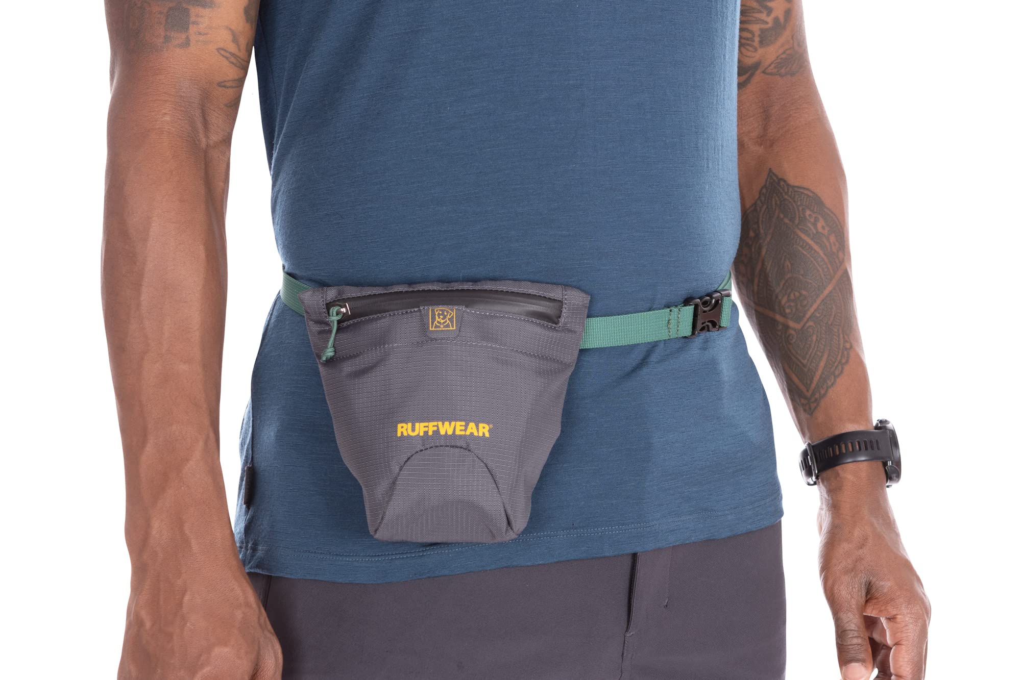 Ruffwear Pack Out durable, easy-clean design stands up to rugged trail use.