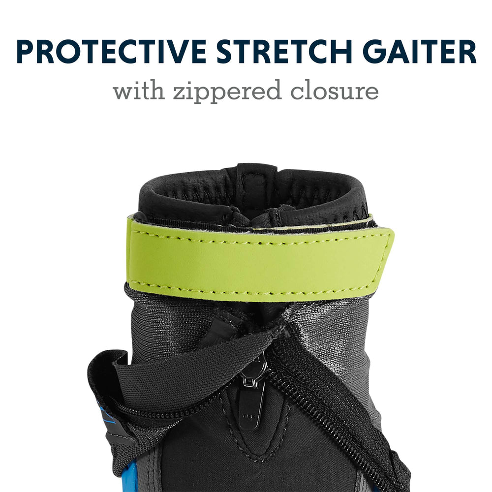 Ruffwear Polar Trex waterproof-breathable upper keeping paws dry in slush and melt.