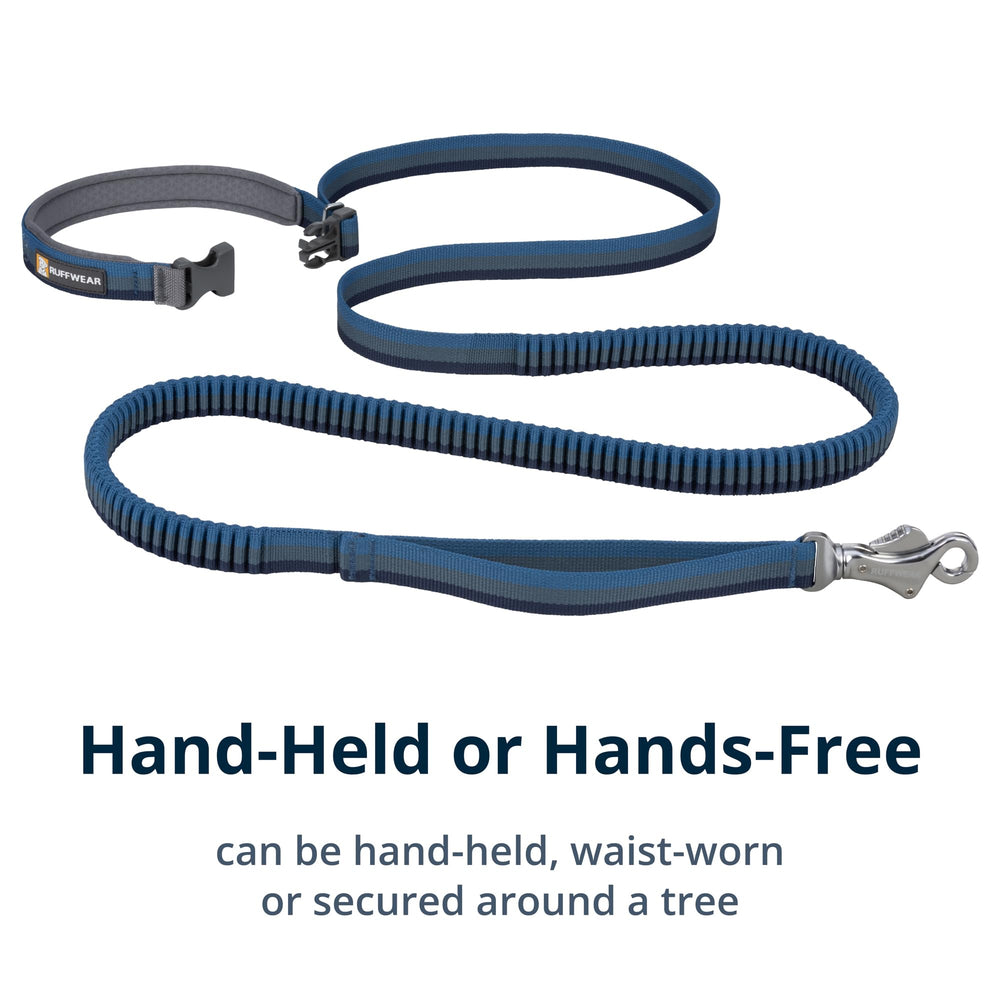 Ruffwear Roamer Bungee Leash accessory loop for bags and small items.