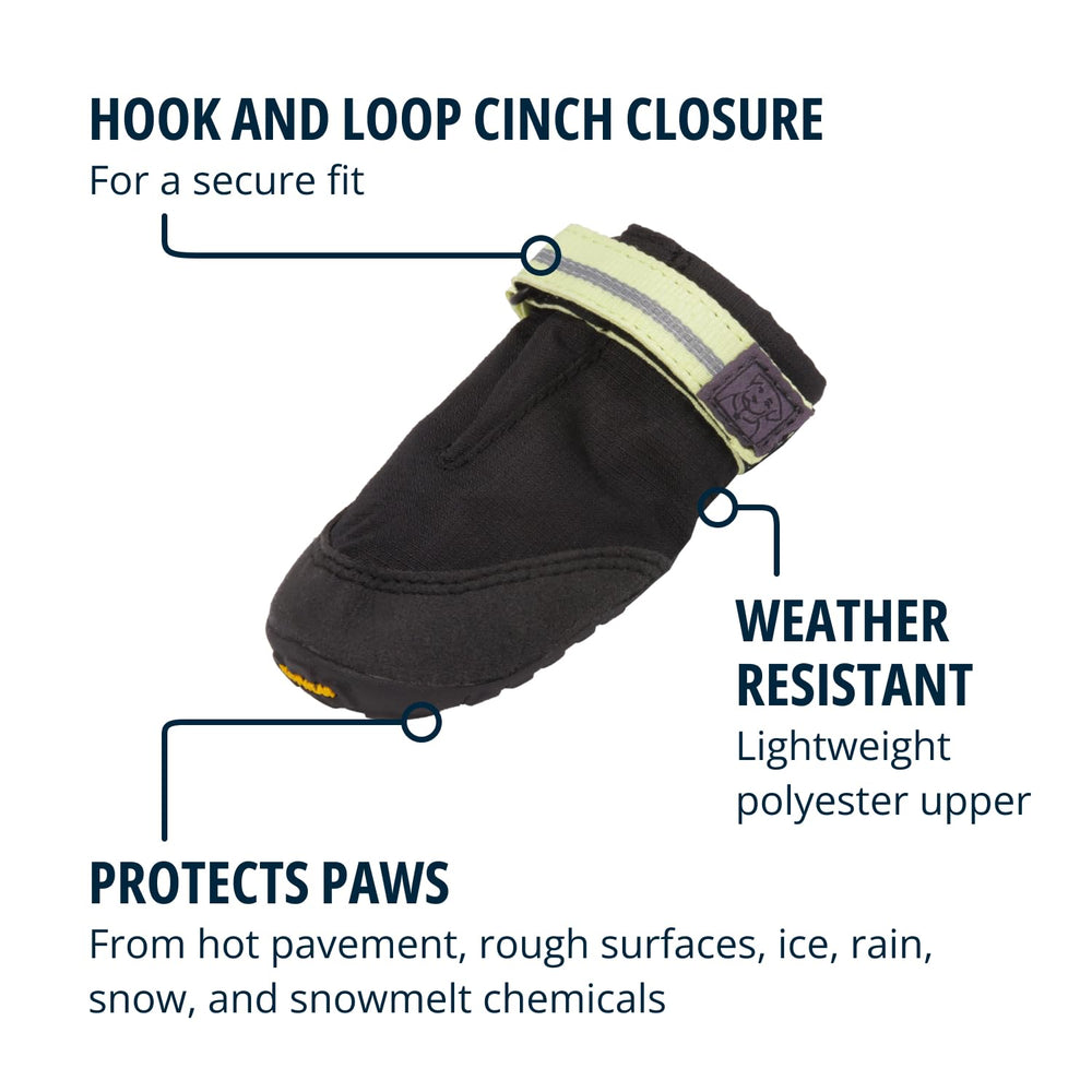 Ruffwear Summit Trex dog shoes breathable mesh detail enhances cool, debris-free comfort.