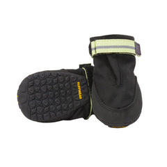 Ruffwear Summit Trex dog shoes front view showing secure stay-put fit for daily adventures.