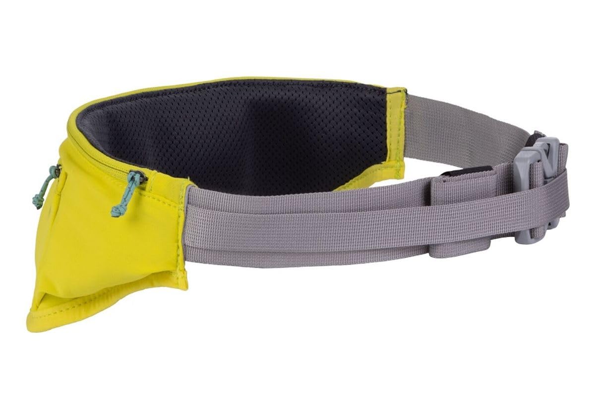 Ruffwear Trail Runner Belt front pocket access keeps phone and keys secure during runs