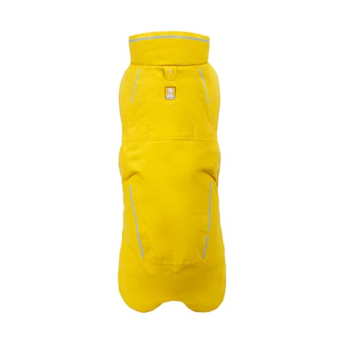 Ruffwear Vert Dog Winter Jacket back view with harness portal for quick gear transitions