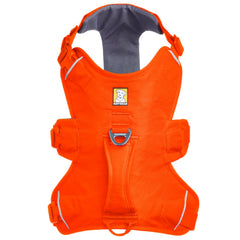 Ruffwear Web Master escape-fit straps ensure a snug, secure fit for deep-chested dogs