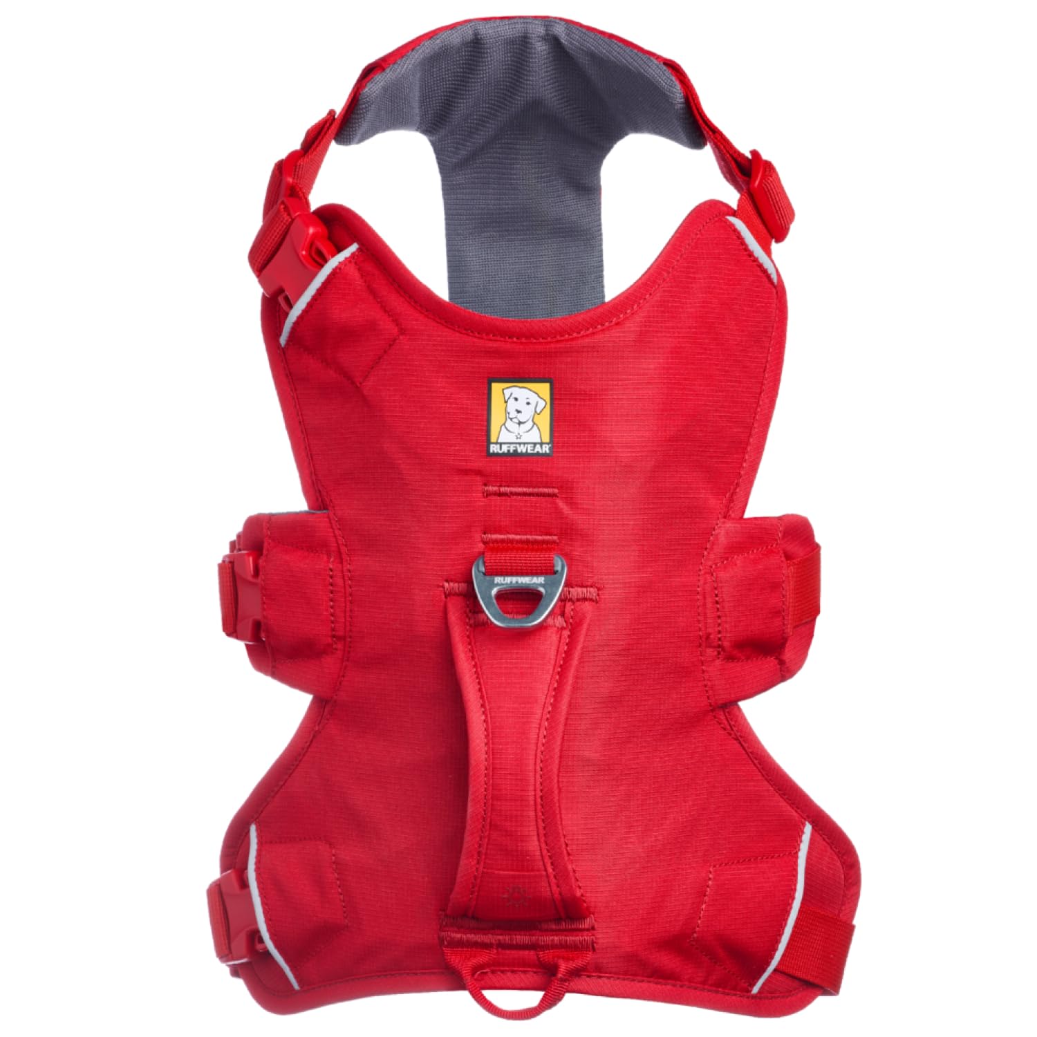 Ruffwear Web Master escape-fit maintains a snug secure wrap during activity