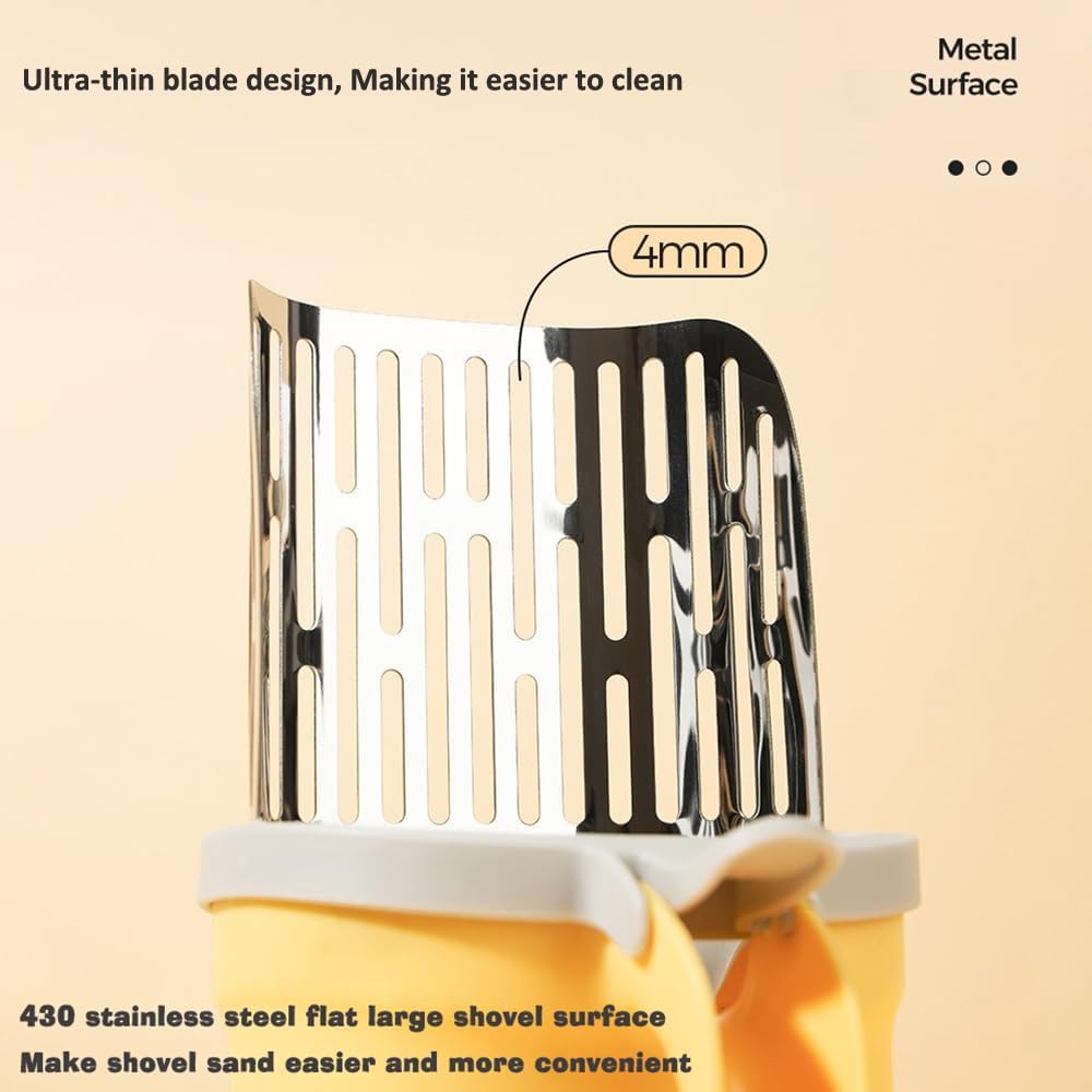 RUIFANDAHK ergonomic design highlights comfortable handling during scooping.