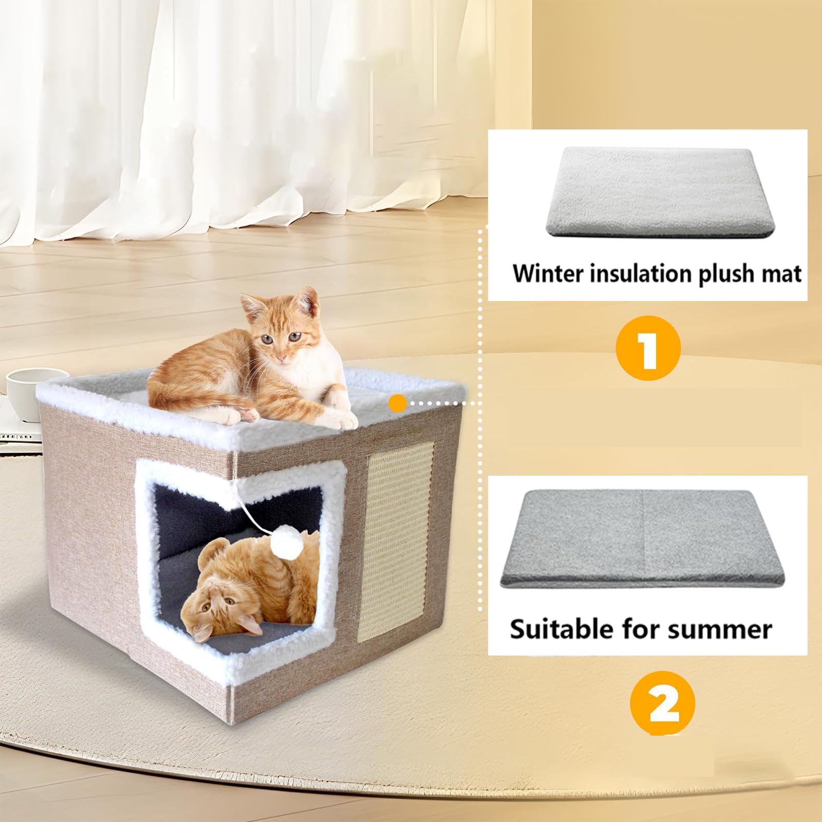 RuiXiangTeng reversible cushion adds comfort and versatility