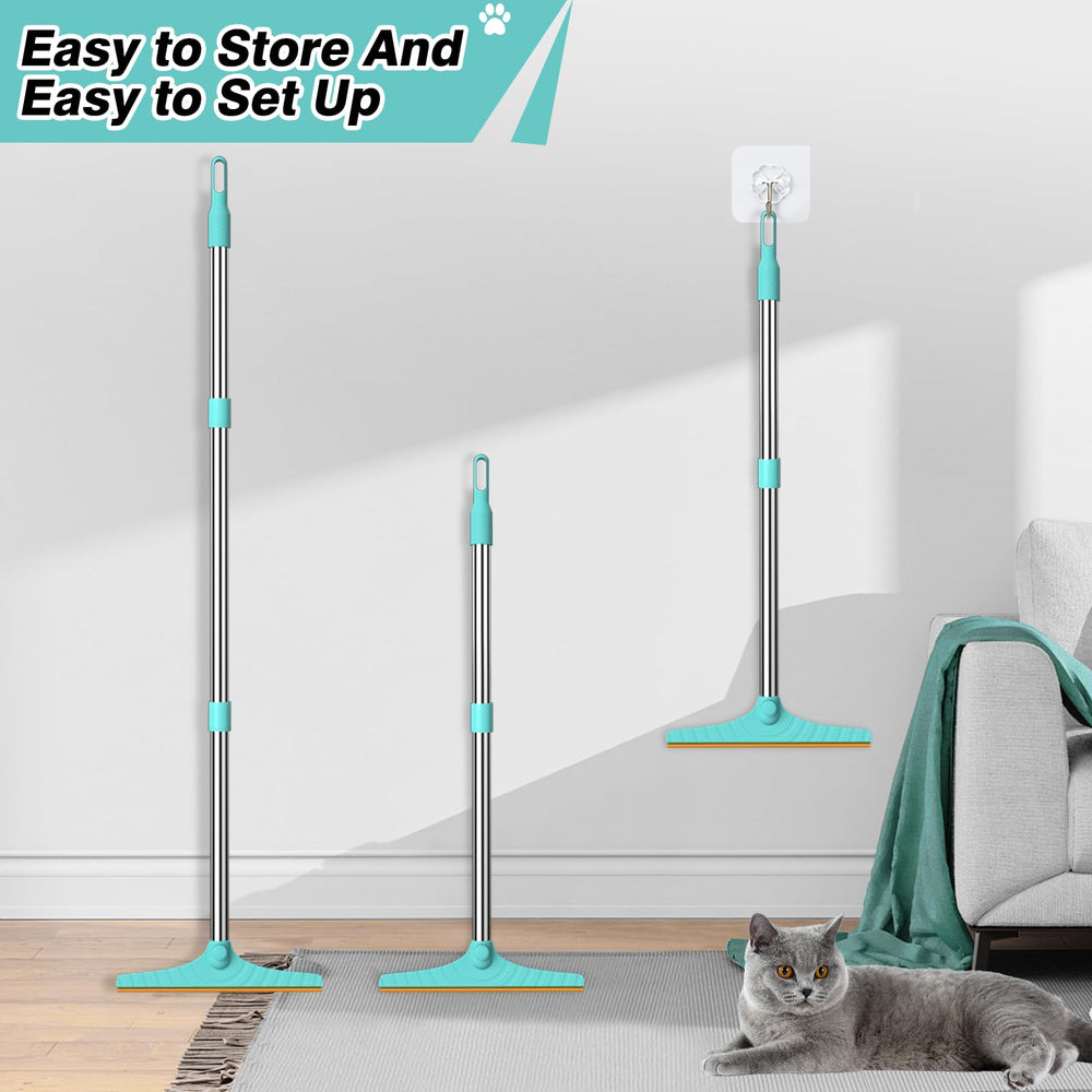 Rundik carpet rake easy-assembly view highlights quick setup.