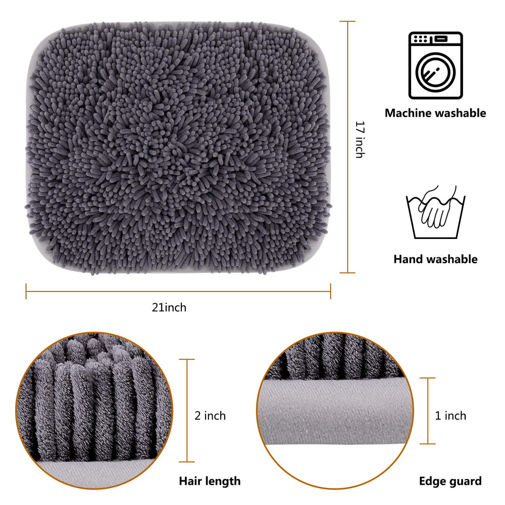 Rundik Snuffle Mat edge guard prevents food from dropping