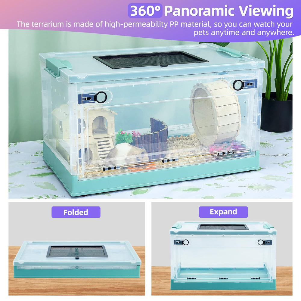 RunDuck ventilated cage top and sides promote fresh air