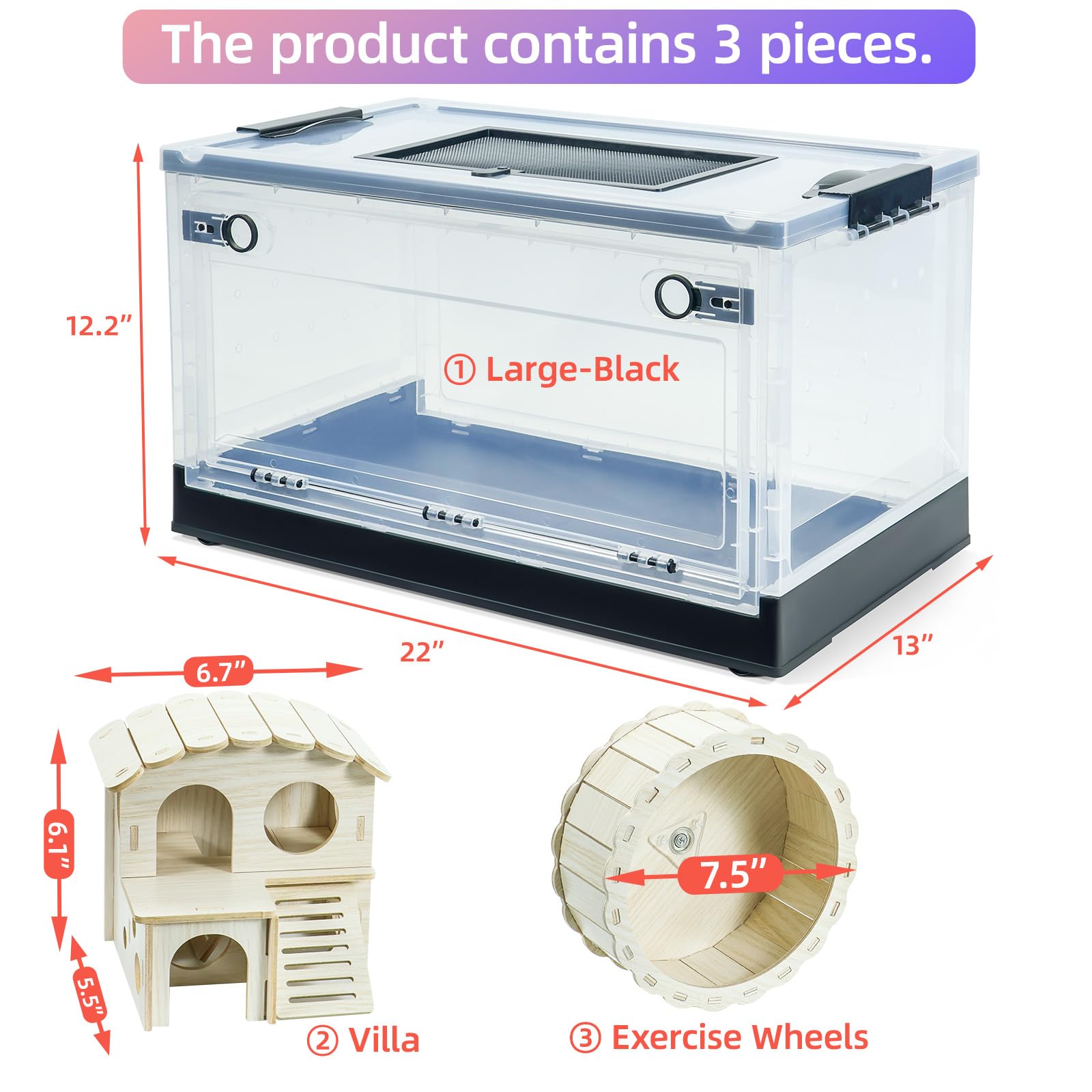 RunDuck ventilation design with top and side holes ensures fresh air