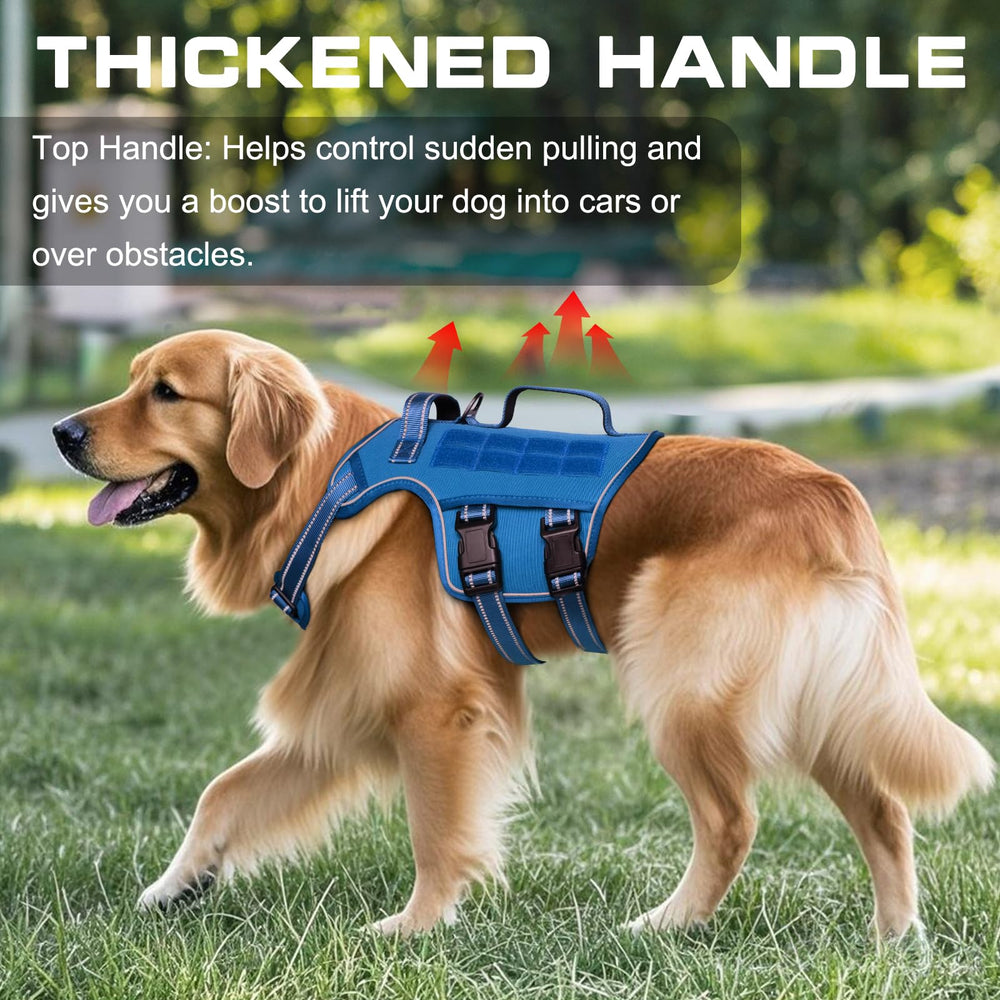 RunFido small dog harness heavy-duty tactical design for daily adventures