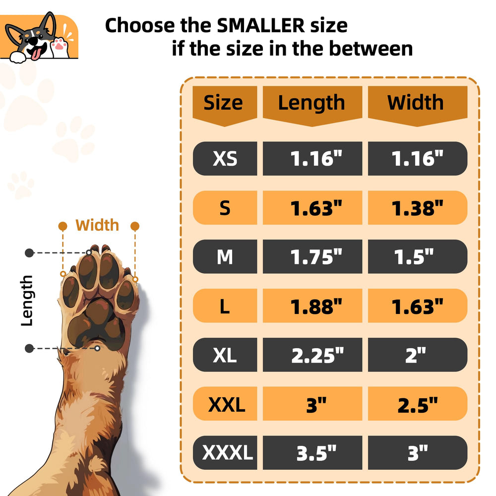 Runpaws dog paw protector adhesive closeup highlighting thin soft design for comfort.