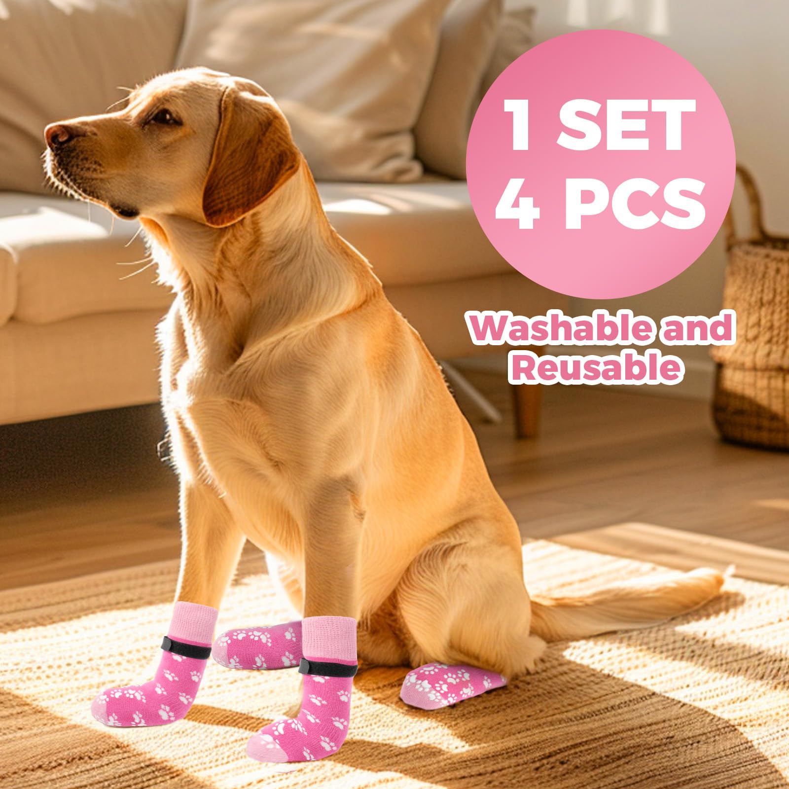 Runpaws soft material feels comfortable for dogs during walks