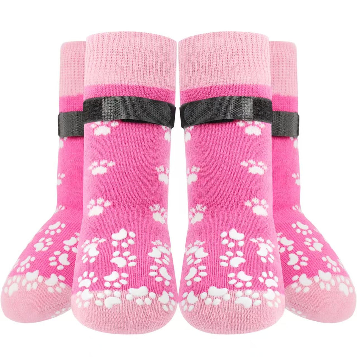 Runpaws non-slip socks with traction for safer hardwood-floor walks