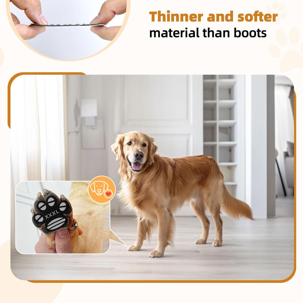 Runpaws paw pad thin soft design on paw highlights lightweight comfort.