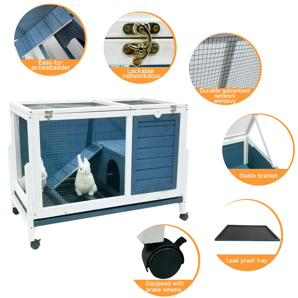 RUNSHED four braked caster legs provide mobility with secure parking