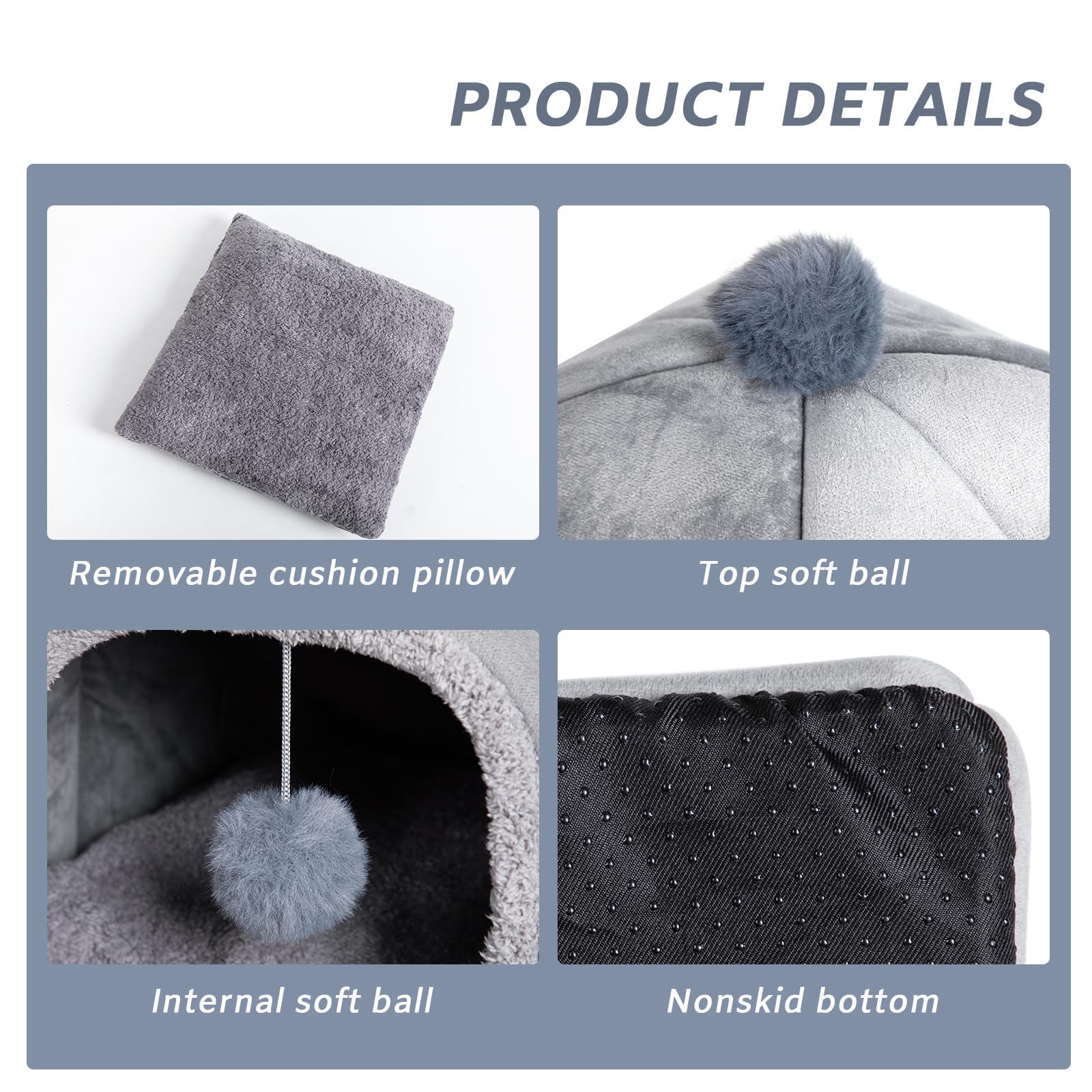 RUONARIER high-density foam keeps lounging calm and supported