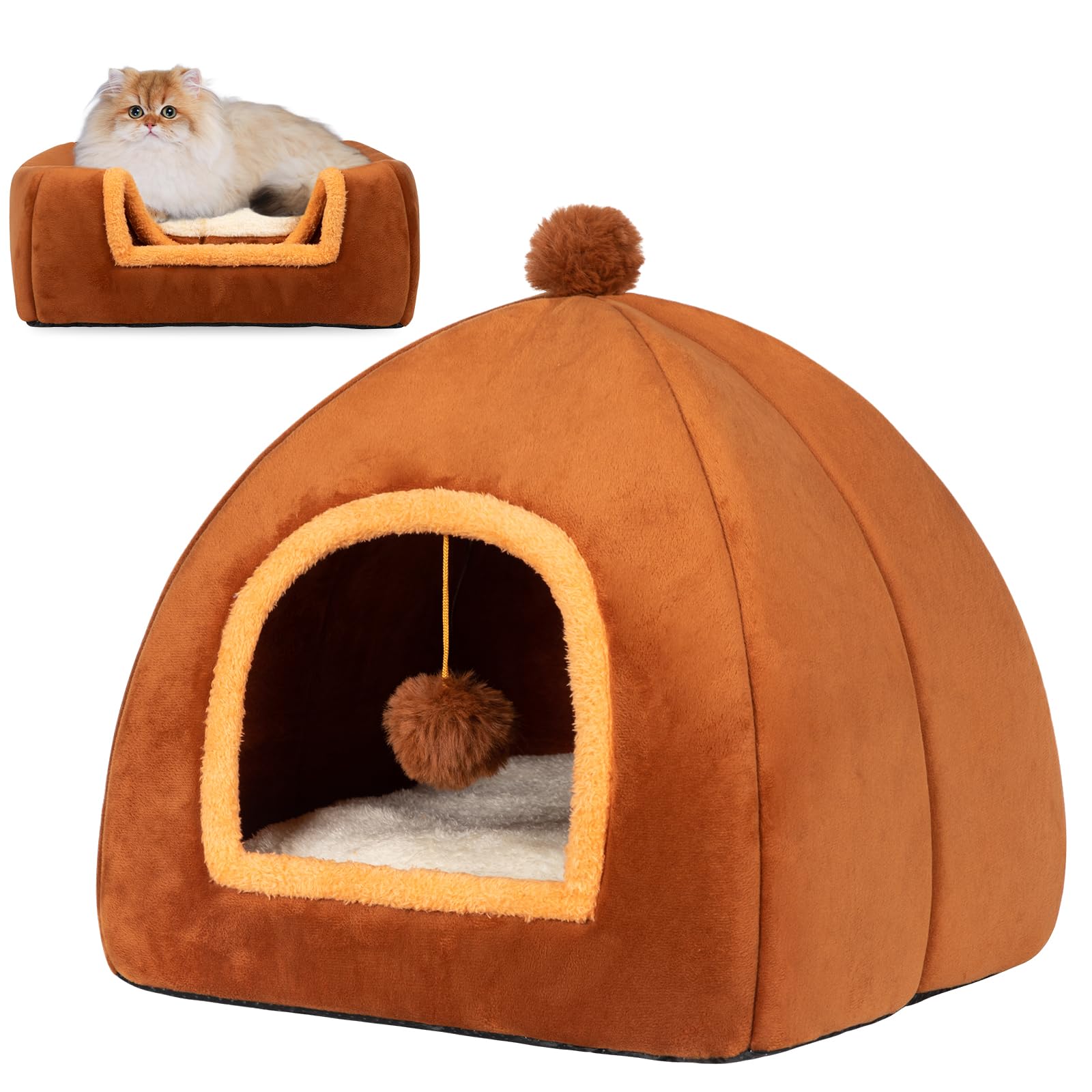 RUONARIER cat bed indoor-outdoor versatility suitable for home and travel.