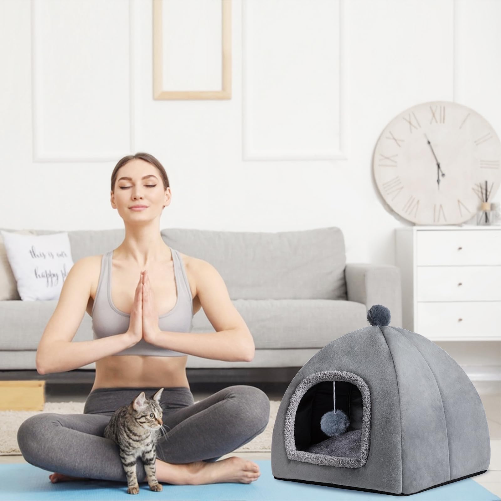 RUONARIER removable mattress for easy cleaning and versatility