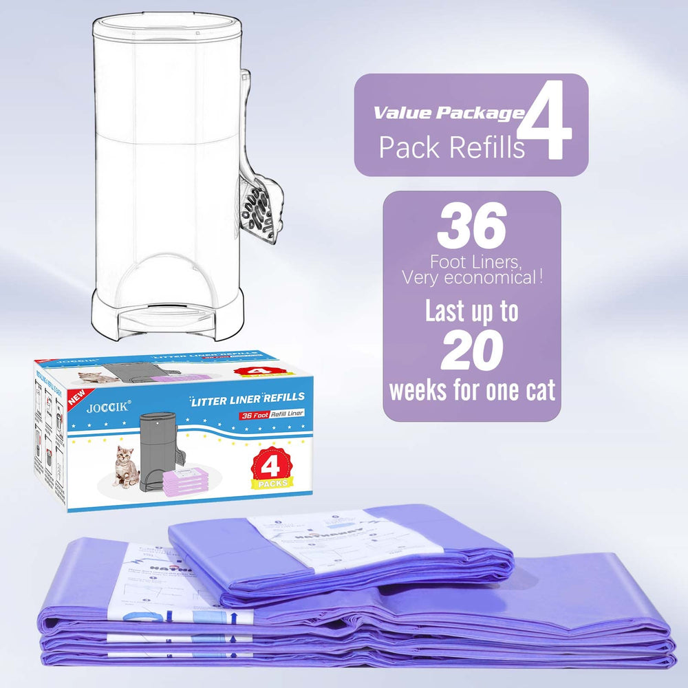 RUZAKO 36 foot liner extends usage between refills