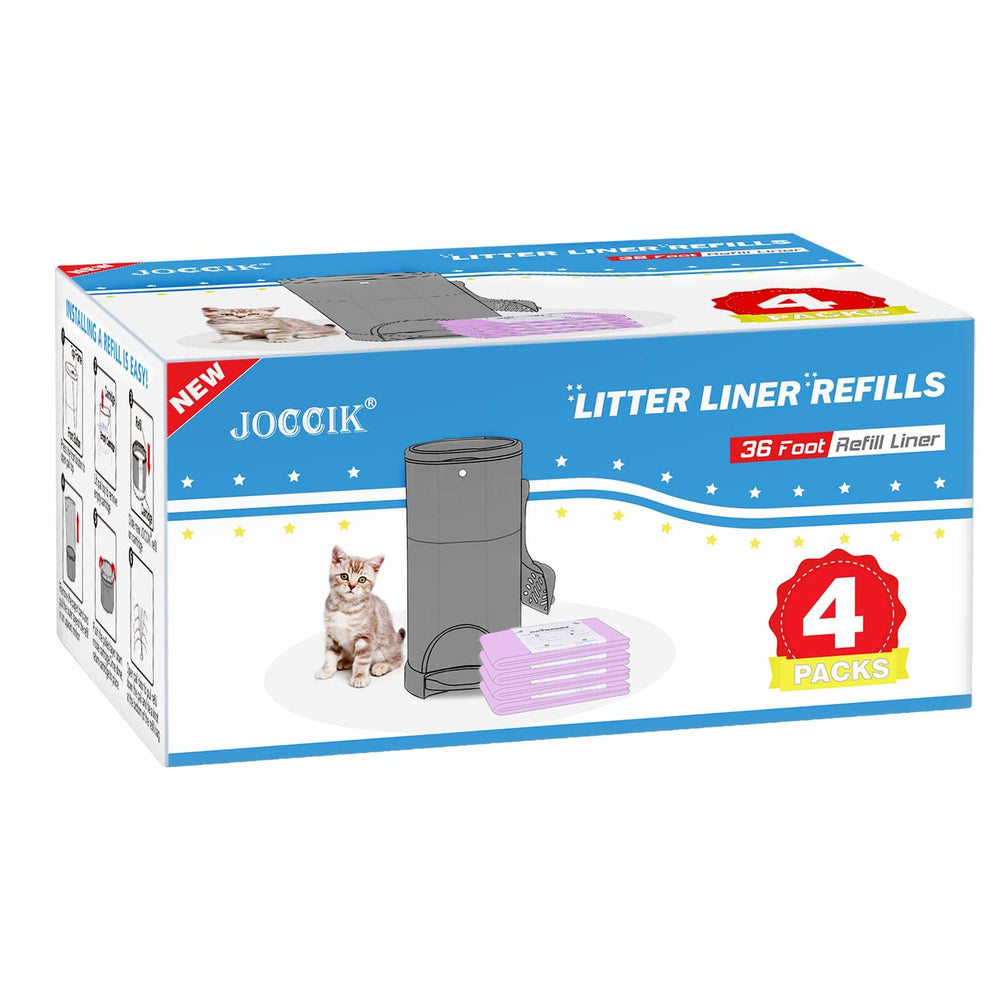 RUZAKO four pack of refill liners for long lasting supply