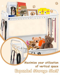Rvelidode durable dog toy-organizer-frame withstands daily use around pets