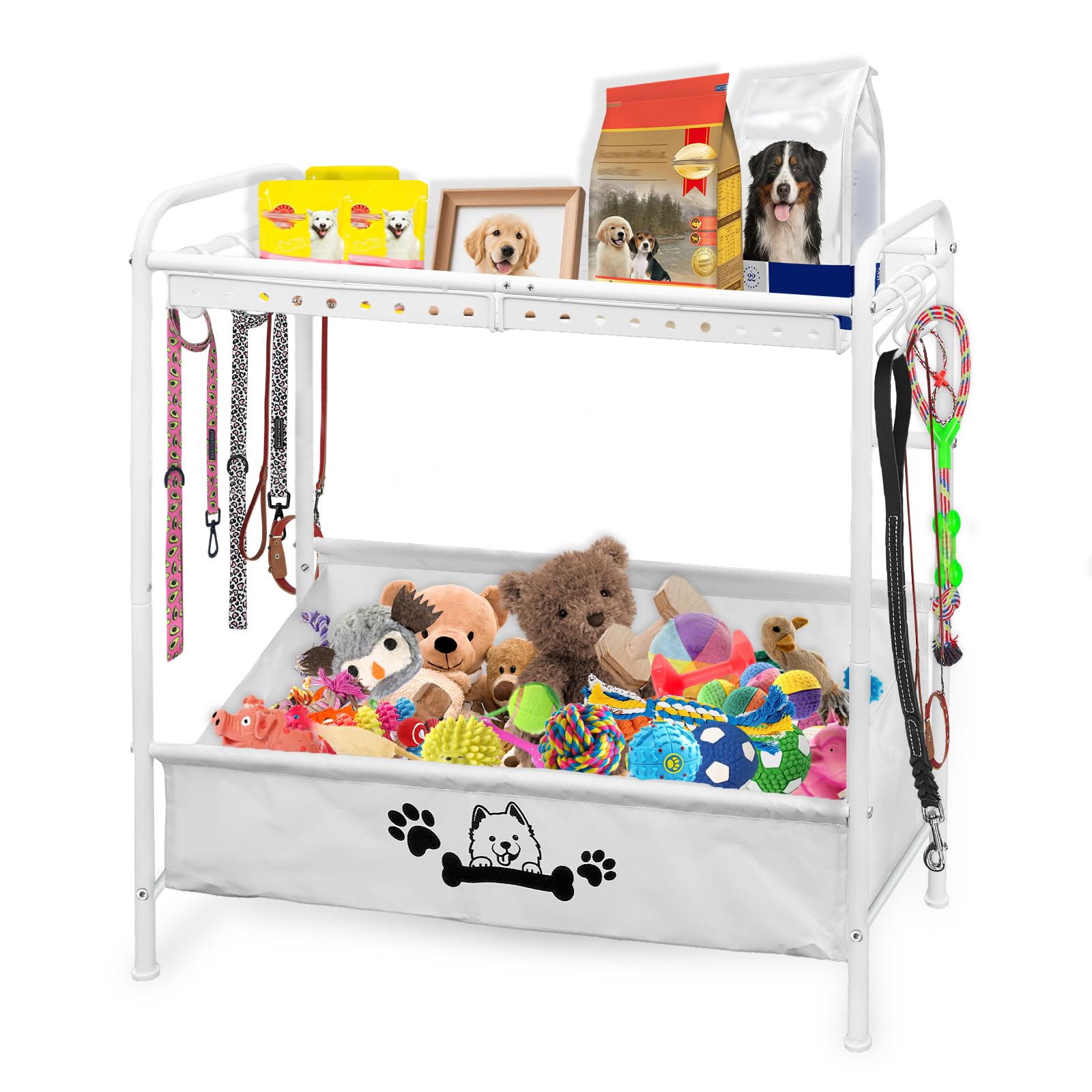 Rvelidode large dog toy basket top shelf keeps toys organized and reachable