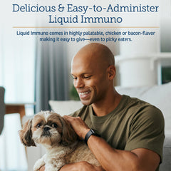 Rx Vitamins Liquid Immuno lutein eye health for dogs and cats.