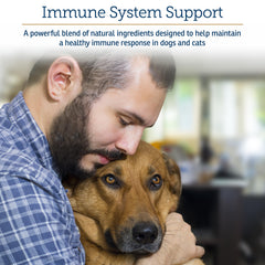 Rx Vitamins Onco Support cat bottle showcases immune and digestion support for felines.