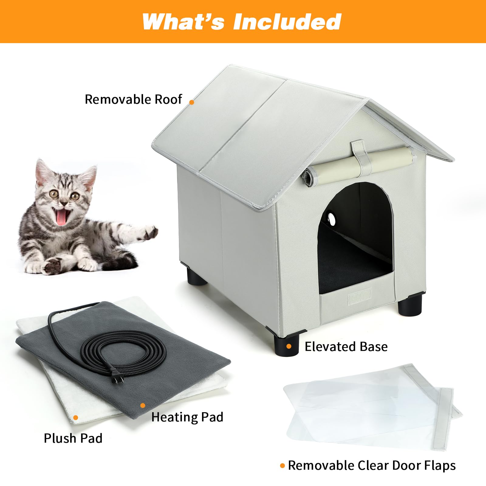 Rypet easy assembly with velcro and no tools