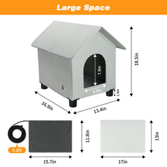 Rypet elevated base two inches keeps cat dry off damp ground