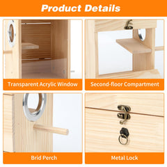 Rypet hinged lid enables quick cleaning and easy interior access.