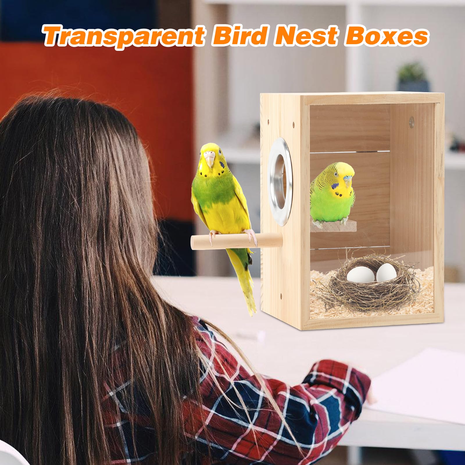 Rypet nesting compartments inside support egg protection and nesting training.