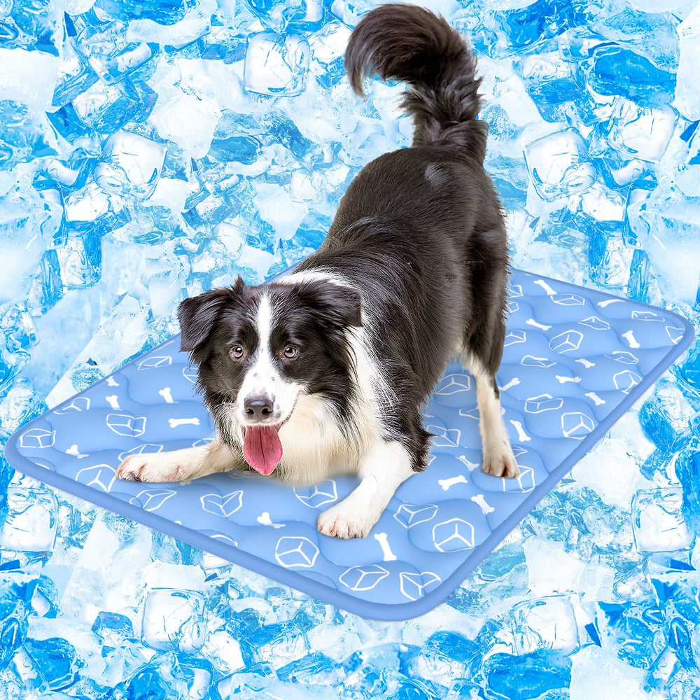 Rywell dog cooling mat 2.0 with Arc-Chill fabric for cooling comfort.