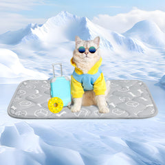 Rywell Dog Cooling Mat 2.0 Grey Edition in hero position showing premium comfort and durability