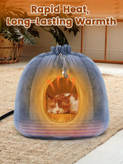 Rywell Heated Cat Bed safety features including overheating protection for pets.