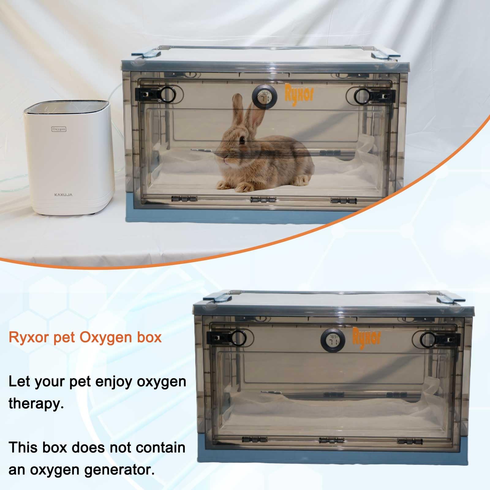 Ryxor Pet Atomization Nest durable acrylic construction designed for regular cleaning.