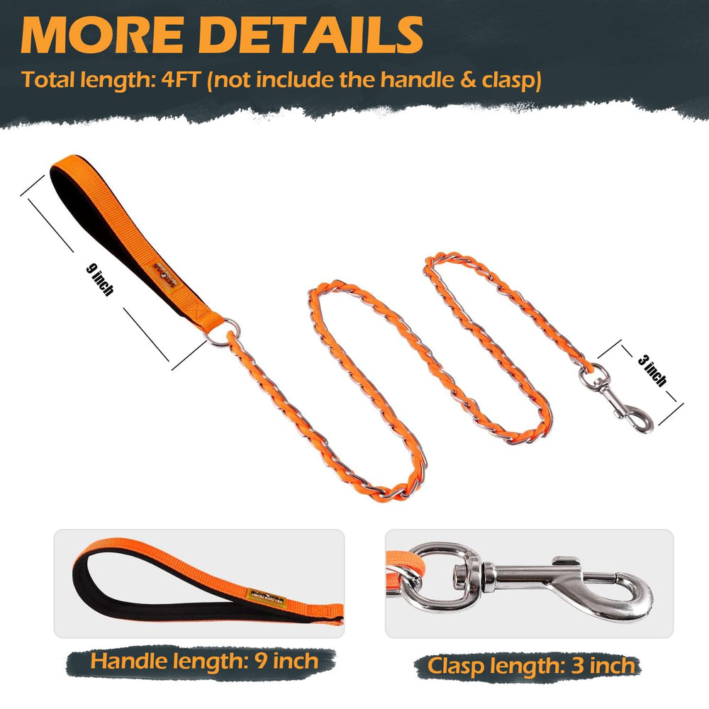 S-ETOVUS 4ft leash offers more control and space on walks