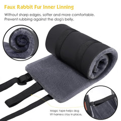 S-ETOVUS dog sling adjustable strap for a secure, customizable fit