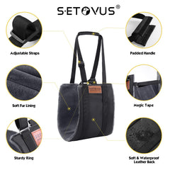 S-ETOVUS rear-leg sling assists hind legs for stair climbs