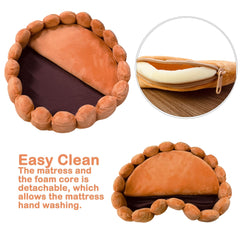 S-Lifeeling Tart detachable faux fur cover highlights easy hand-wash care.