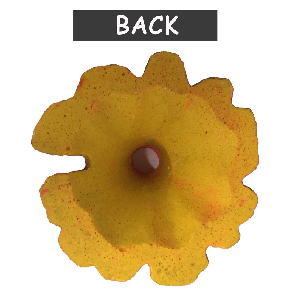 S-Lifeeling volcano ornament compatible with freshwater and saltwater setups.