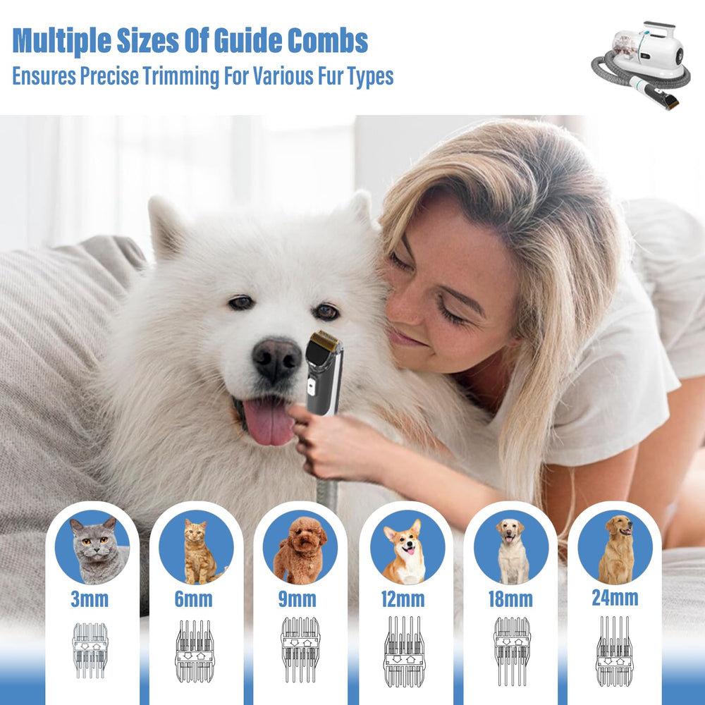 S7 dog grooming nail grinder provides smooth trimming for healthy paws.