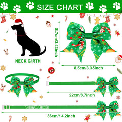 Sadnyy Christmas dog bows snowman pattern adds holiday charm