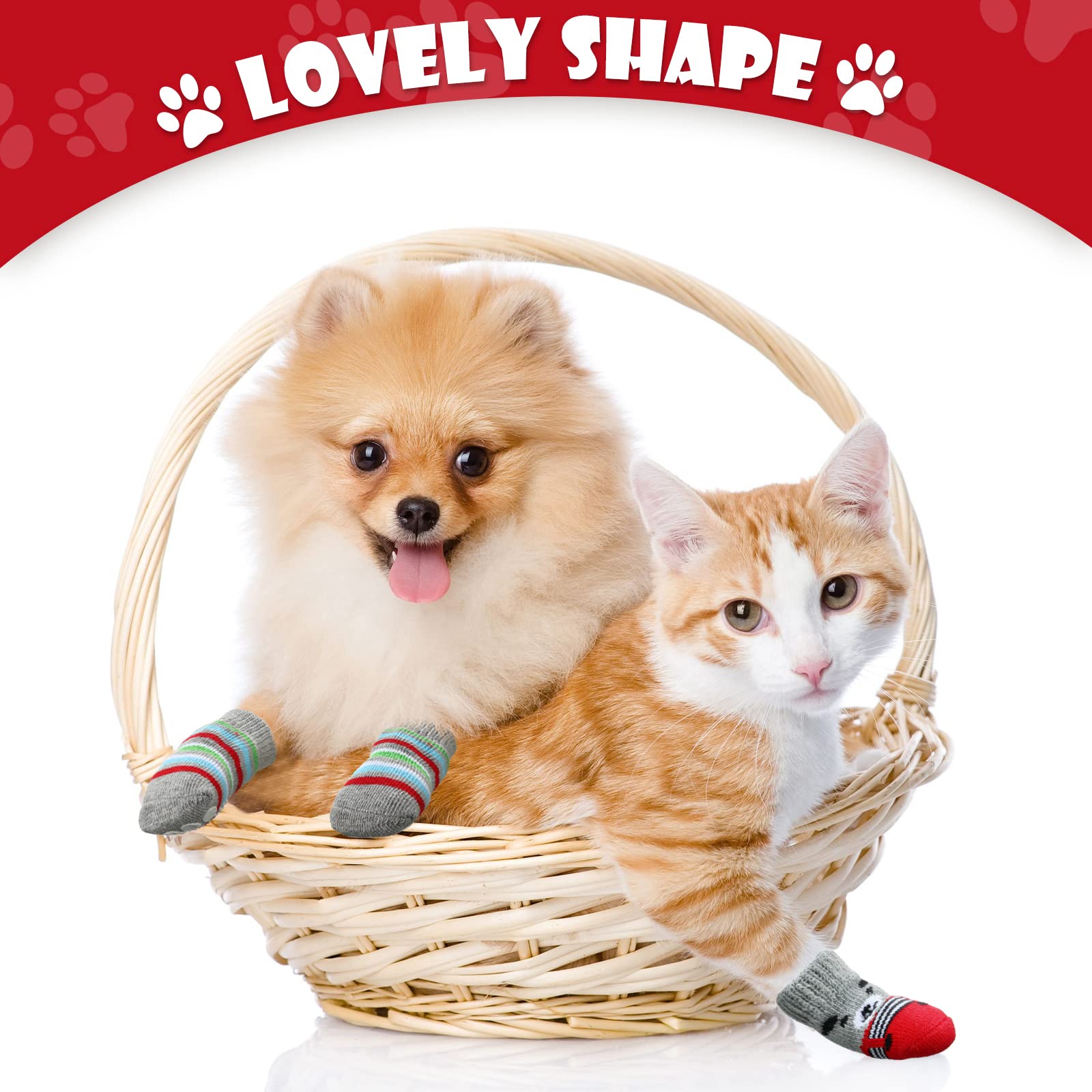 Sadnyy six color patterns for cute, versatile styling