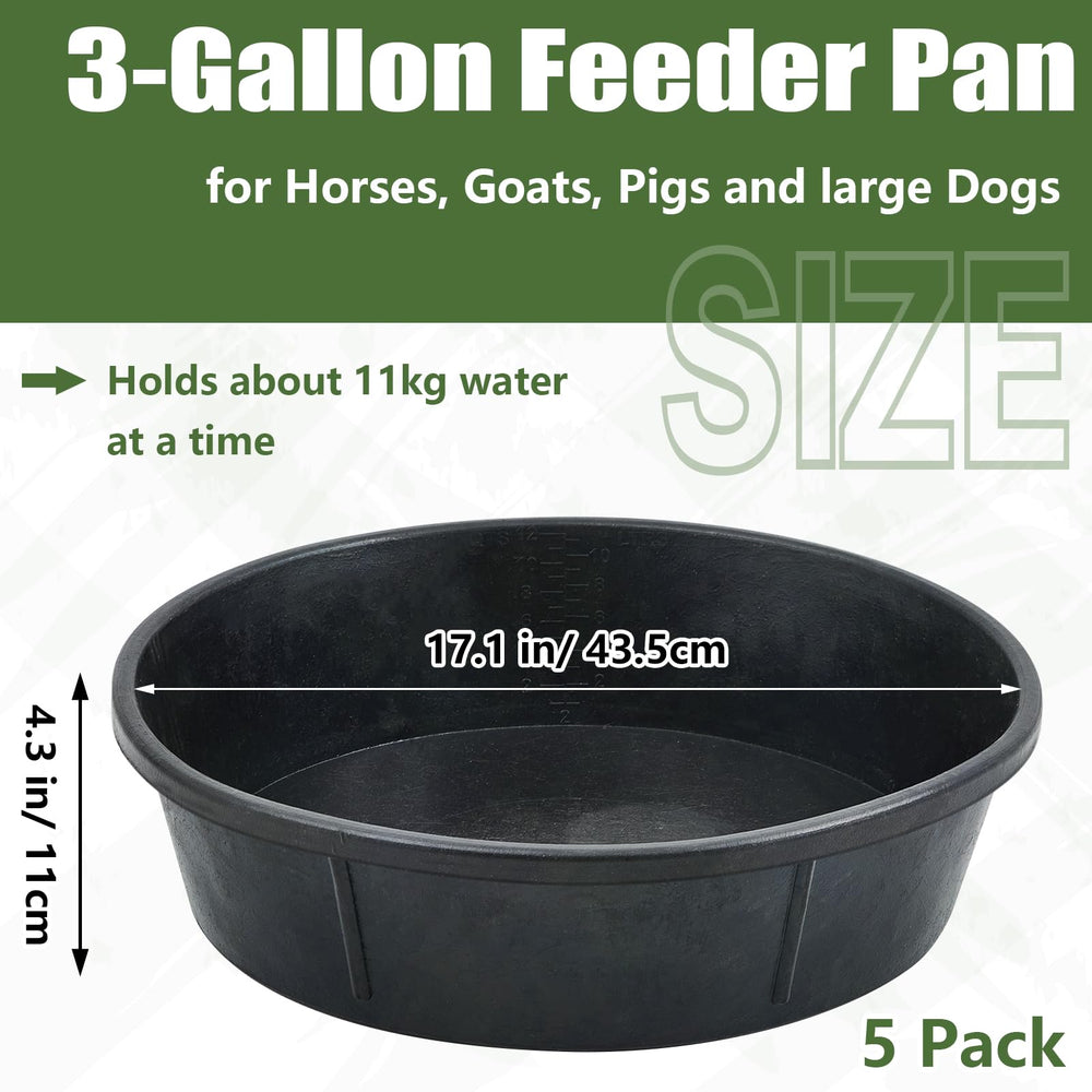 Sadnyy rubber feeder pan dimensions 10.6 by 4.1 inches for easy handling.