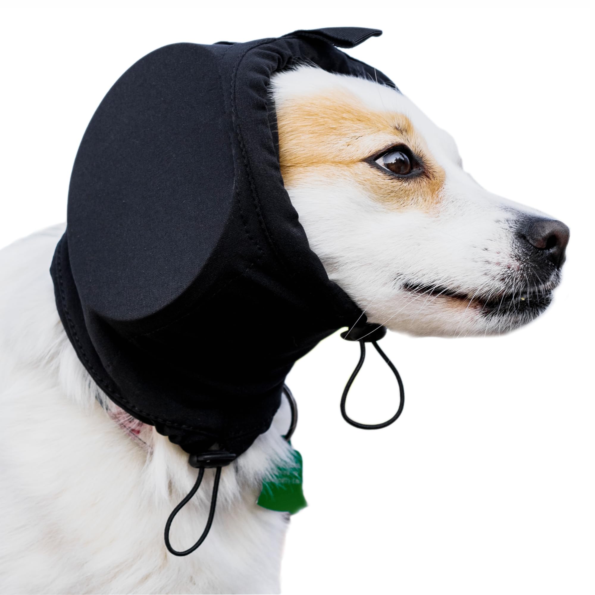 Safe Dogs Ears noise-cancelling blue small earmuffs reduce loud bursts while preserving sound awareness.