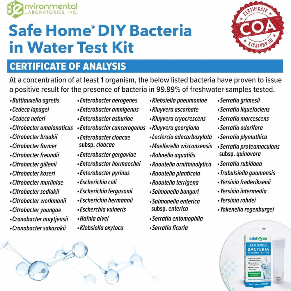 Safe Home Made in USA kit supports domestic manufacturing quality.